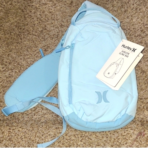 Hurley Horizon Sky Blue Sling Backpack - Picture 1 of 8